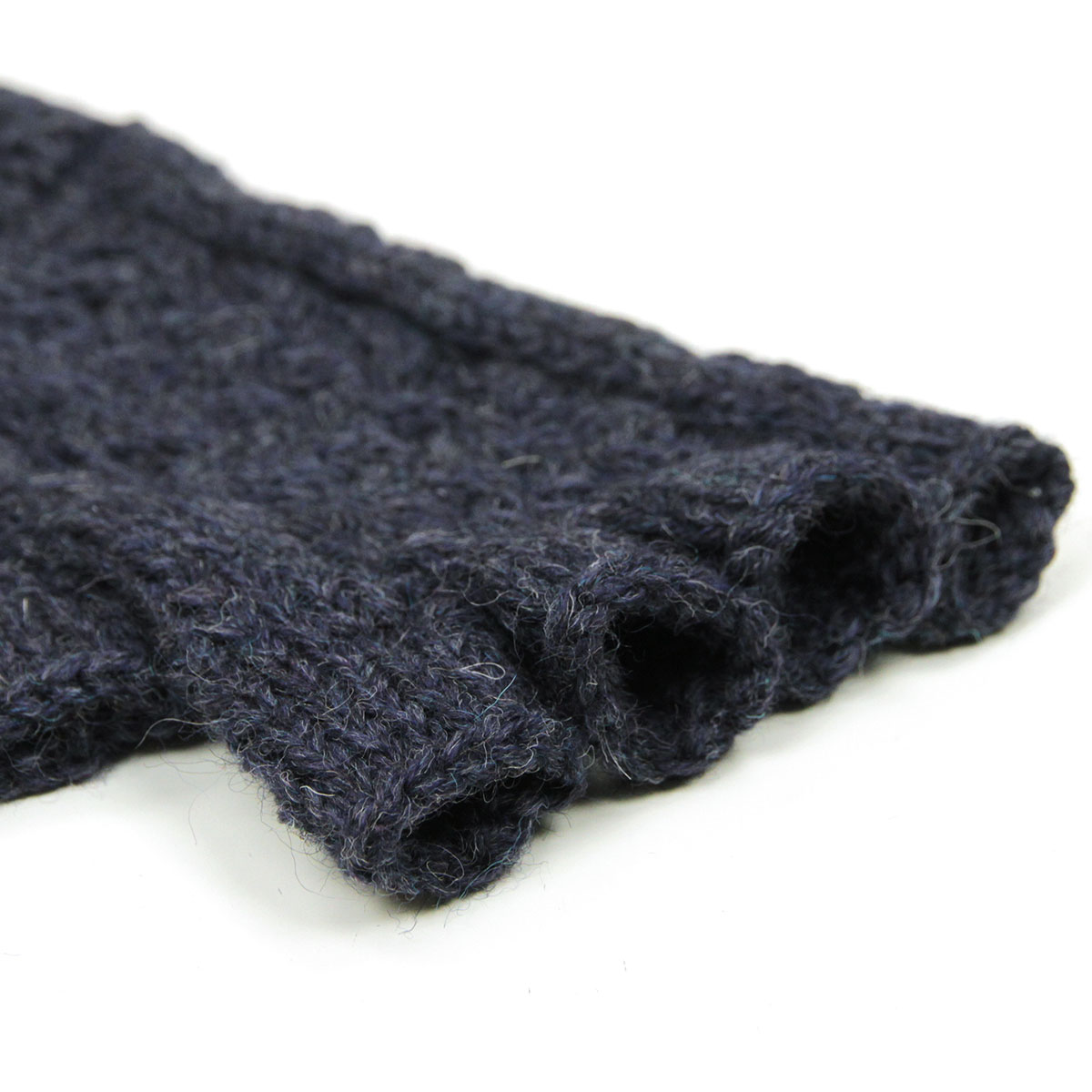 �֥�å������� BLACK SHEEP ��� ���� BLACK SHEEP HANDMADE FINGERLESS CABLE KNIT GLOVE SB08B DENIM MIX A87B B1C C3D D0E E06F