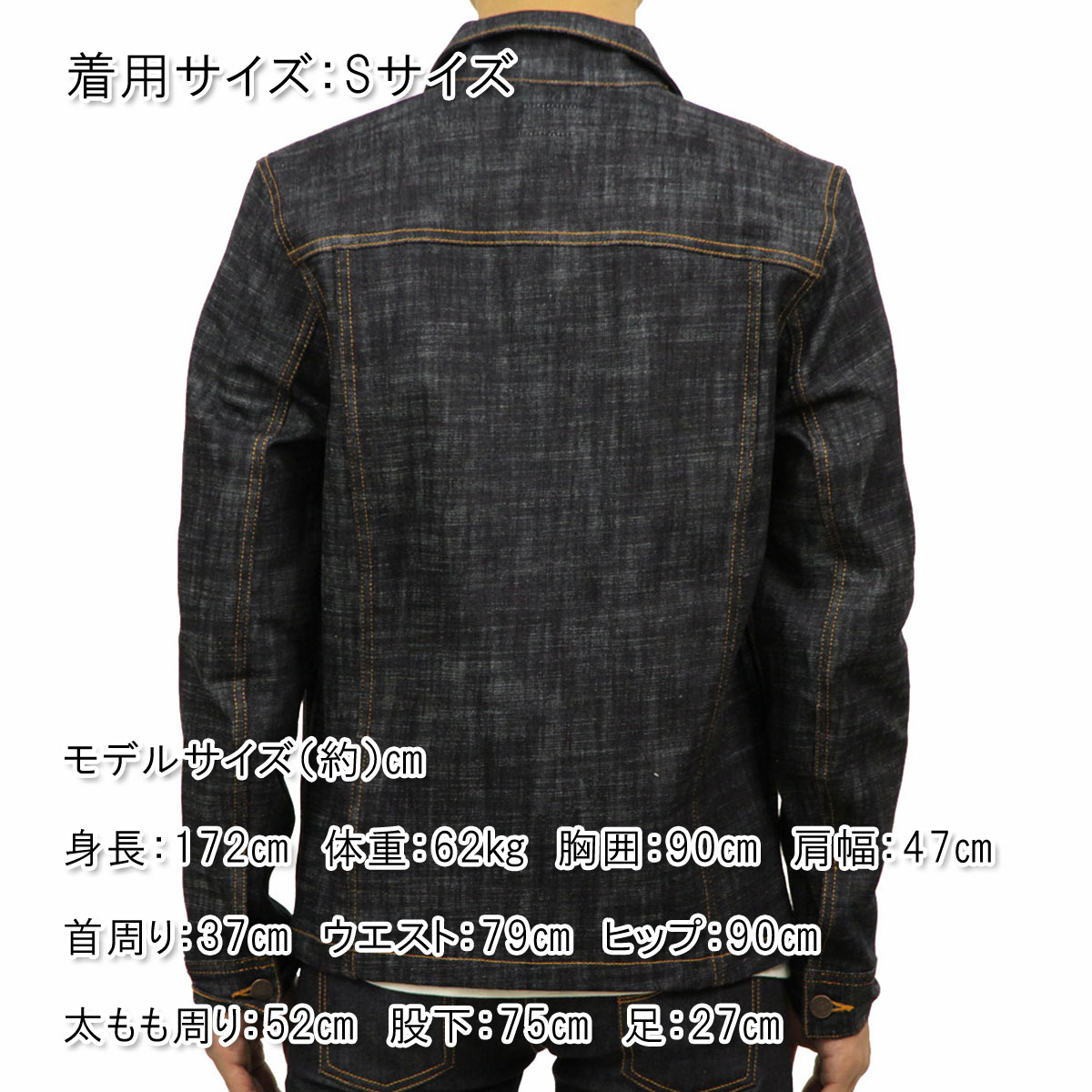 �̡��ǥ��������� �������� ��� ��������Ź Nudie Jeans ���㥱�å�  �ǥ˥ॸ�㥱�å� RONNY DRY CROSS DENIM JACKET 160569 B26 DENIM A62B B1C C1D D4E E06F