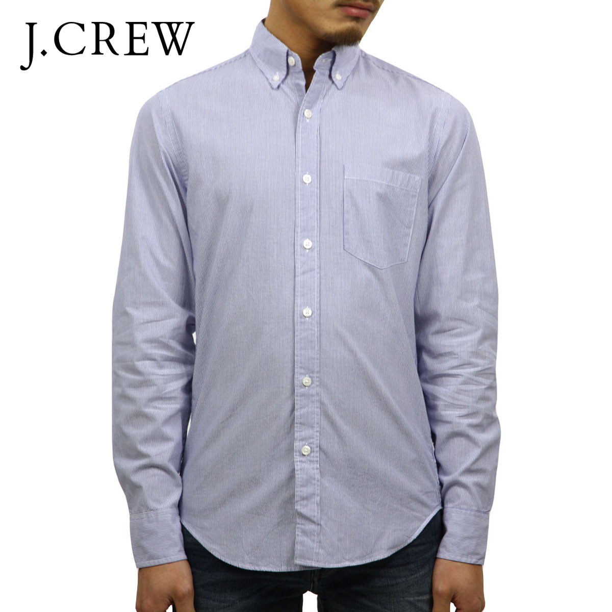 ���������롼 ����� ��� ������ J.CREW Ĺµ�����  WASHED SHIRT IN CLASSIC STRIPE b8656 A38B B1C C1D D6E E07F