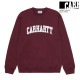 �����ϡ��� �������å� ��� ������ CARHARTT WIP �ȥ졼�ʡ� UNIVERSITY SWEATSHIRT BLACK / WHITE I028957 0D2 AB0B B1C C1D D5E E13F