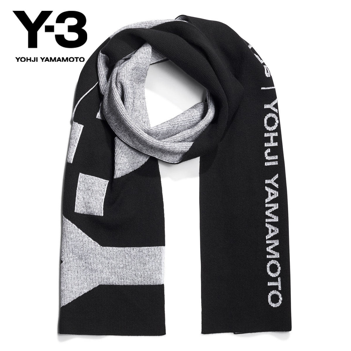 �磻���꡼ �ޥե顼 ��� ��ǥ����� ������ Y-3 �ޥե顼 Y-3 CL SCARF HA6527 BLACK A51B B3C C3D D7E E13F