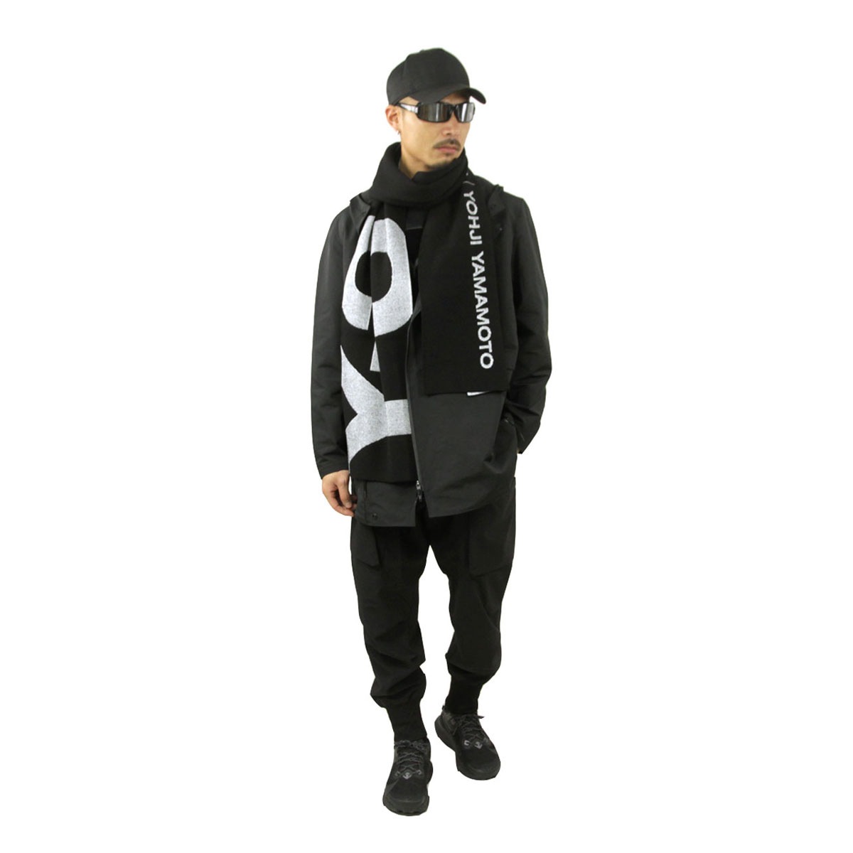 �磻���꡼ �ޥե顼 ��� ��ǥ����� ������ Y-3 �ޥե顼 Y-3 CL SCARF HA6527 BLACK A51B B3C C3D D7E E13F