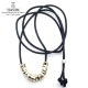 ϥ HARIM Ź ͥå쥹 ROCK BEADS CODE NECK W K18coating HRP117 GPC SILVER 925 K18YG GOLD PLATING A82B B3C C3D D8E E33F