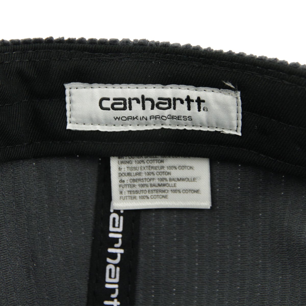 �����ϡ��� ��� ��ǥ����� ����å� ������ CARHARTT WORK IN PROGRESS ���� �����ǥ��������å� HARLEM CAP GRAFITE/GRAFITE��CHARCOAL�� I026890 2F9XX AB0B B3C C3D D4E E06F