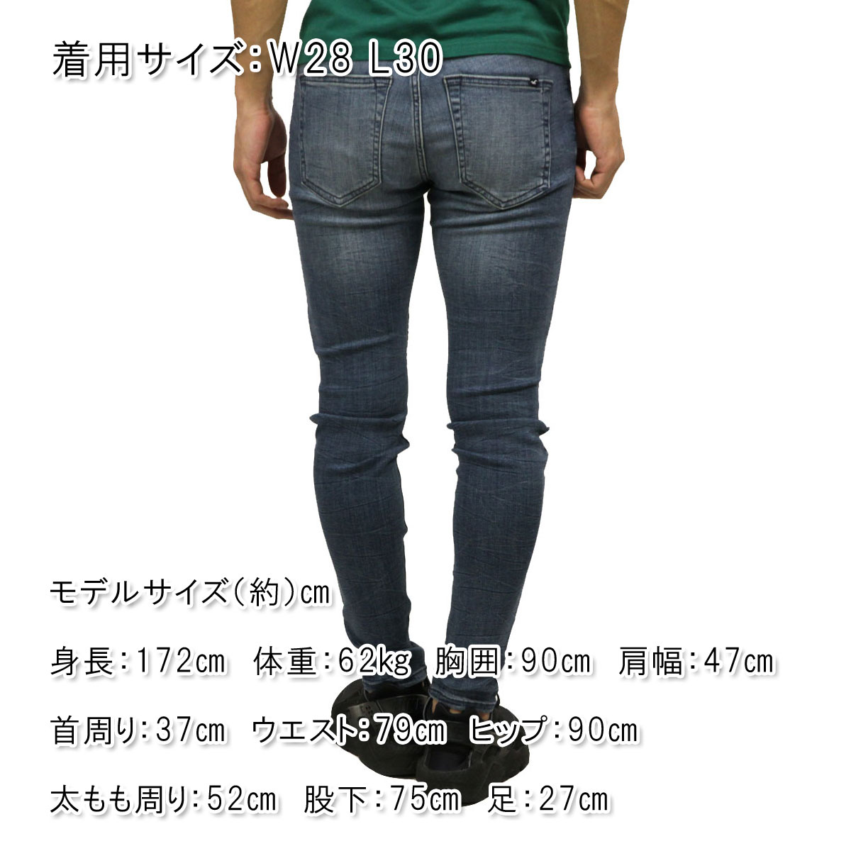 �ۥꥹ���� HOLLISTER ������ ��� ���ȥ�å������ˡ������� Advanced Stretch Super Skinny Jeans 331-380-1645-278 A03B B1C C2D D1E E06F