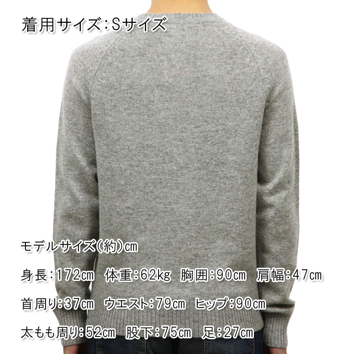 롼    J.CREW 롼ͥå  LAMBSWOOL CREWNECK SWEATER H0520 HTHR CEMENT A38B B1C C1D D7E E02F