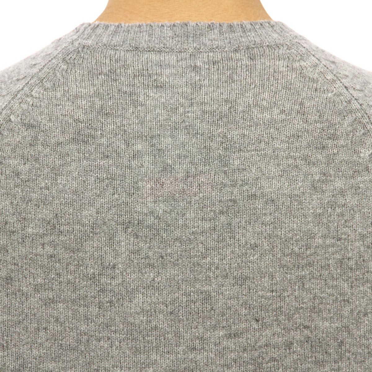 롼    J.CREW 롼ͥå  LAMBSWOOL CREWNECK SWEATER H0520 HTHR CEMENT A38B B1C C1D D7E E02F