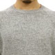 롼    J.CREW 롼ͥå  LAMBSWOOL CREWNECK SWEATER H0520 HTHR CEMENT A38B B1C C1D D7E E02F
