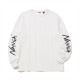�ʥ� ��� ĹµT����� ��������Ź NANGA ���롼�ͥå� µ���� ����T ECOHYBRID SLV LOGO L/S TEE N2500-1L030A WHT WHITE