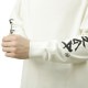 �ʥ� ��� ĹµT����� ��������Ź NANGA ���롼�ͥå� µ���� ����T ECOHYBRID SLV LOGO L/S TEE N2500-1L030A WHT WHITE