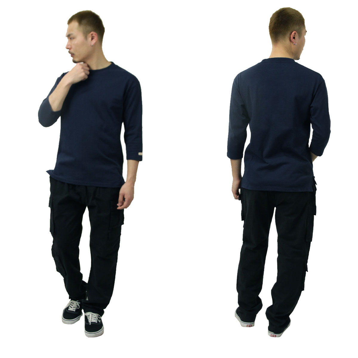 ���åɥ����� ��� ��ʬµT����� ��������Ź GOODWEAR USA���åȥ� ̵�� 7ʬµ T����� NAVY 2W7-15229 ���åȥ�100% 7.6���󥹥إӡ��������Ȥ�ŷ�� �쥮��顼���륨�å�