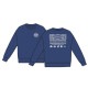 �ݡ��顼 ��� �������å� ��������Ź POLER ���롼�ͥå� �Хå��ץ��� Ĺµ �ȥ졼�ʡ� HISTORY CREW FLEECE NAVY 263MCV0052