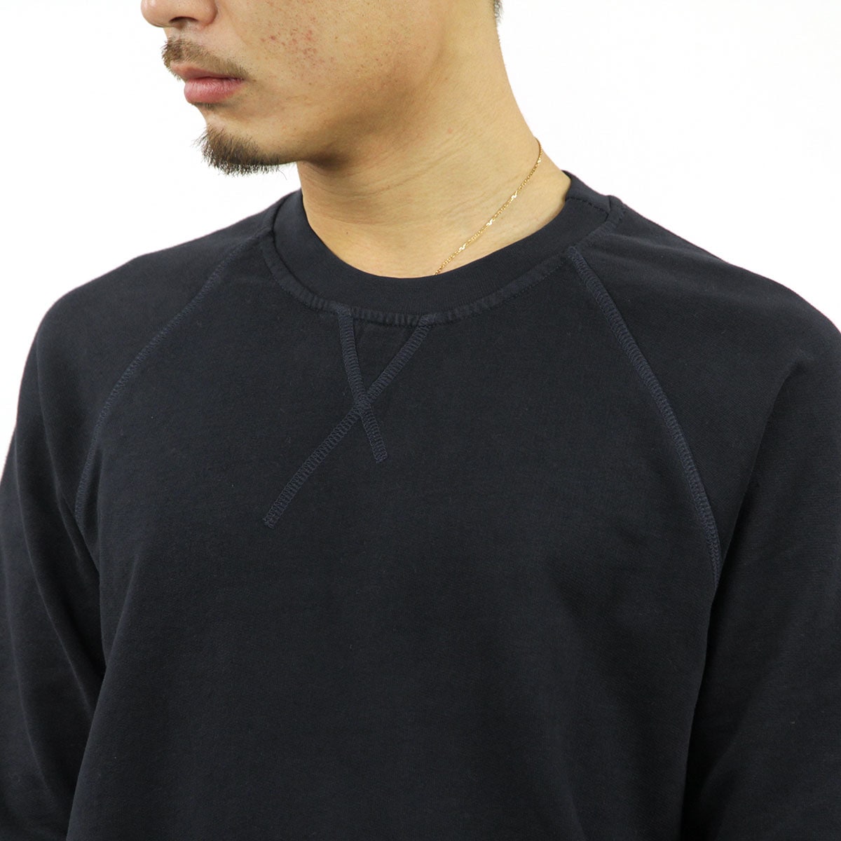 ���������ϥ��� �������å� ��� ��������Ź SWEATERHOUSE �ȥ졼�ʡ� ���롼�ͥå� CREW NECK FLEECE NAVY 1SW1631 005 A12B B1C C1D D5E E06F