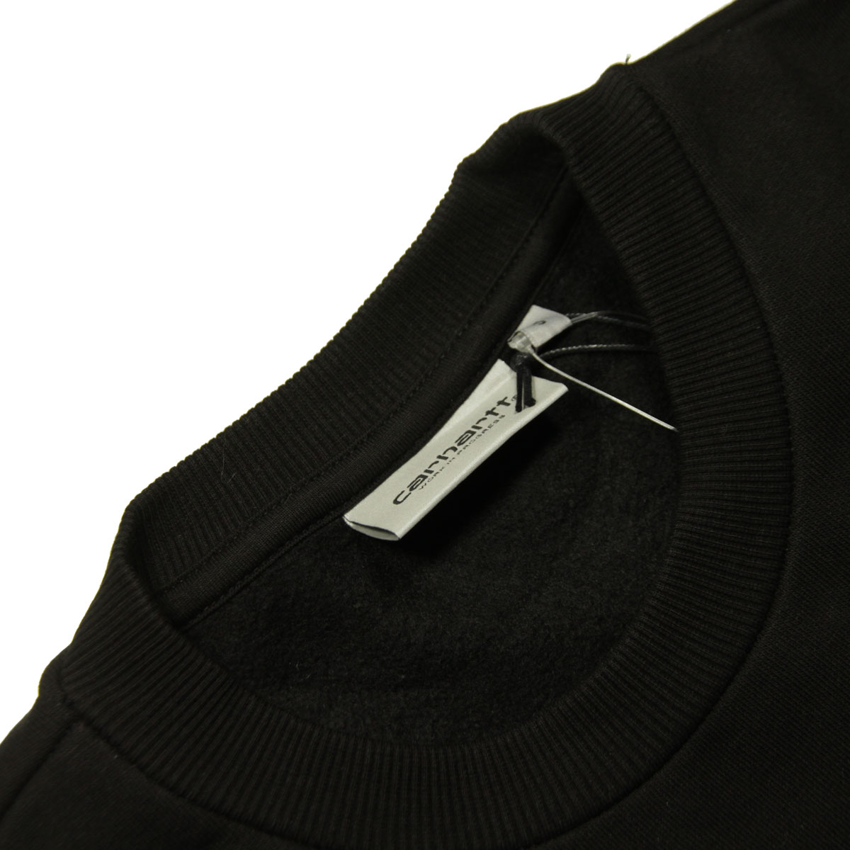 �����ϡ��� �������å� ��� ������ CARHARTT WIP �ȥ졼�ʡ� �Хå��ץ��� FADE STATE SWEATSHIRT BLACK / WHITE I029528 0D2 AB0B B1C C1D D5E E13F