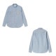 �����ϡ��� �ǥ˥ॷ��� ��� ������ CARHARTT WIP Ĺµ����� �ȥåץ� LONG SLEEVE CLINK SHIRT BLUE BLEACHED I029185 0135 AB0B B1C C1D D6E E06F