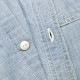 �����ϡ��� �ǥ˥ॷ��� ��� ������ CARHARTT WIP Ĺµ����� �ȥåץ� LONG SLEEVE CLINK SHIRT BLUE BLEACHED I029185 0135 AB0B B1C C1D D6E E06F