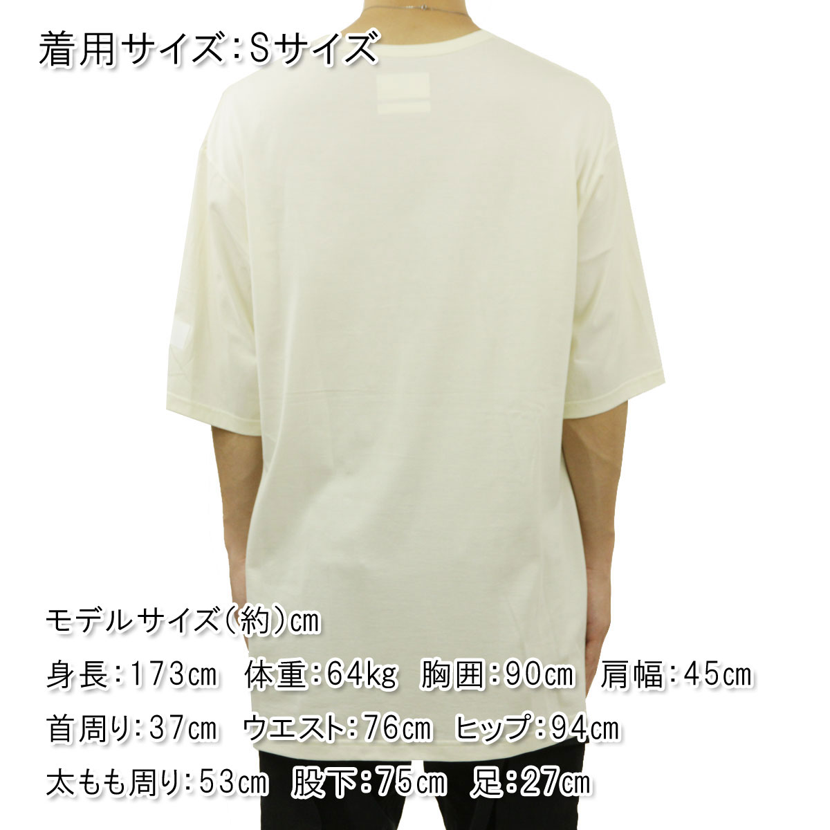 磻꡼  ȾµT  Y-3 åȥ 롼ͥå  LOOSE FIT BOXY SHORT SLEEVE TEE IB4801 CREAM WHITE