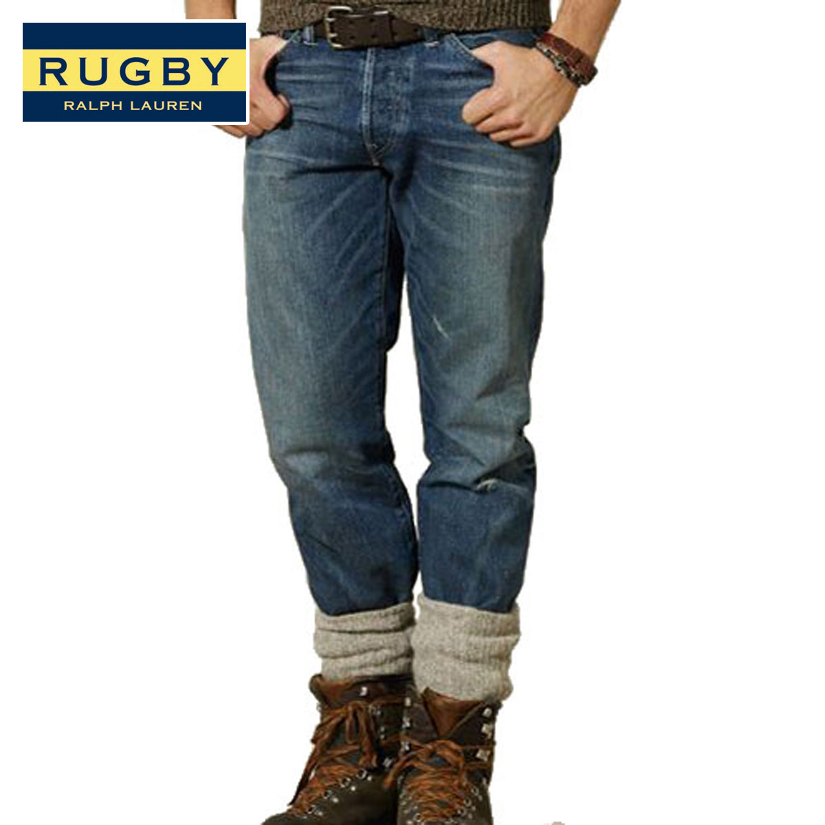 ラルフローレン ラグビー ジーンズ メンズ 正規品 RUGBY RALPH LAUREN 