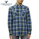 ����ꥫ�󥤡����� AMERICAN EAGLE ������ ��� ���������󥷥�� AE Plaid Western Shirt 8151-8547 BLUE A04B B1C C1D D6E E07F