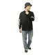 �ʥ� ��� ĹµT����� ��������Ź NANGA ���롼�ͥå� µ���� ����T ECOHYBRID SLV LOGO L/S TEE N2500-1L030A BLK BLACK