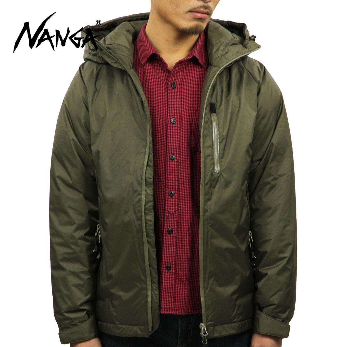 ʥ NANGA Ź   󥸥㥱å AURORA DOWN JACKET KHAKI A16B B1C C1D D4E E05F