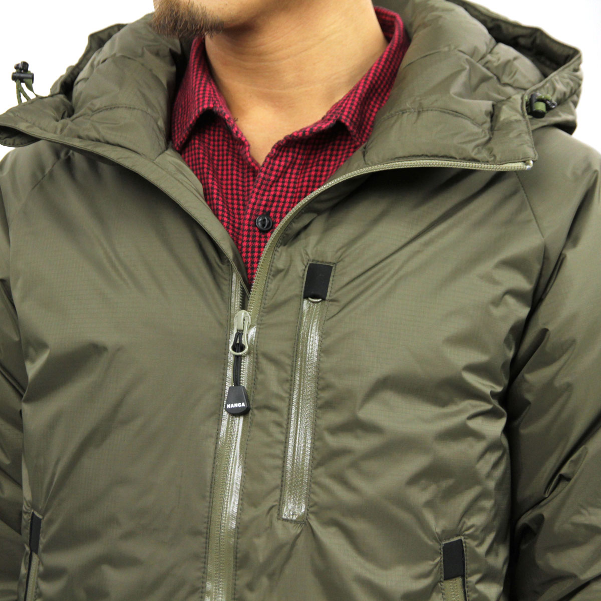 ʥ NANGA Ź   󥸥㥱å AURORA DOWN JACKET KHAKI A16B B1C C1D D4E E05F