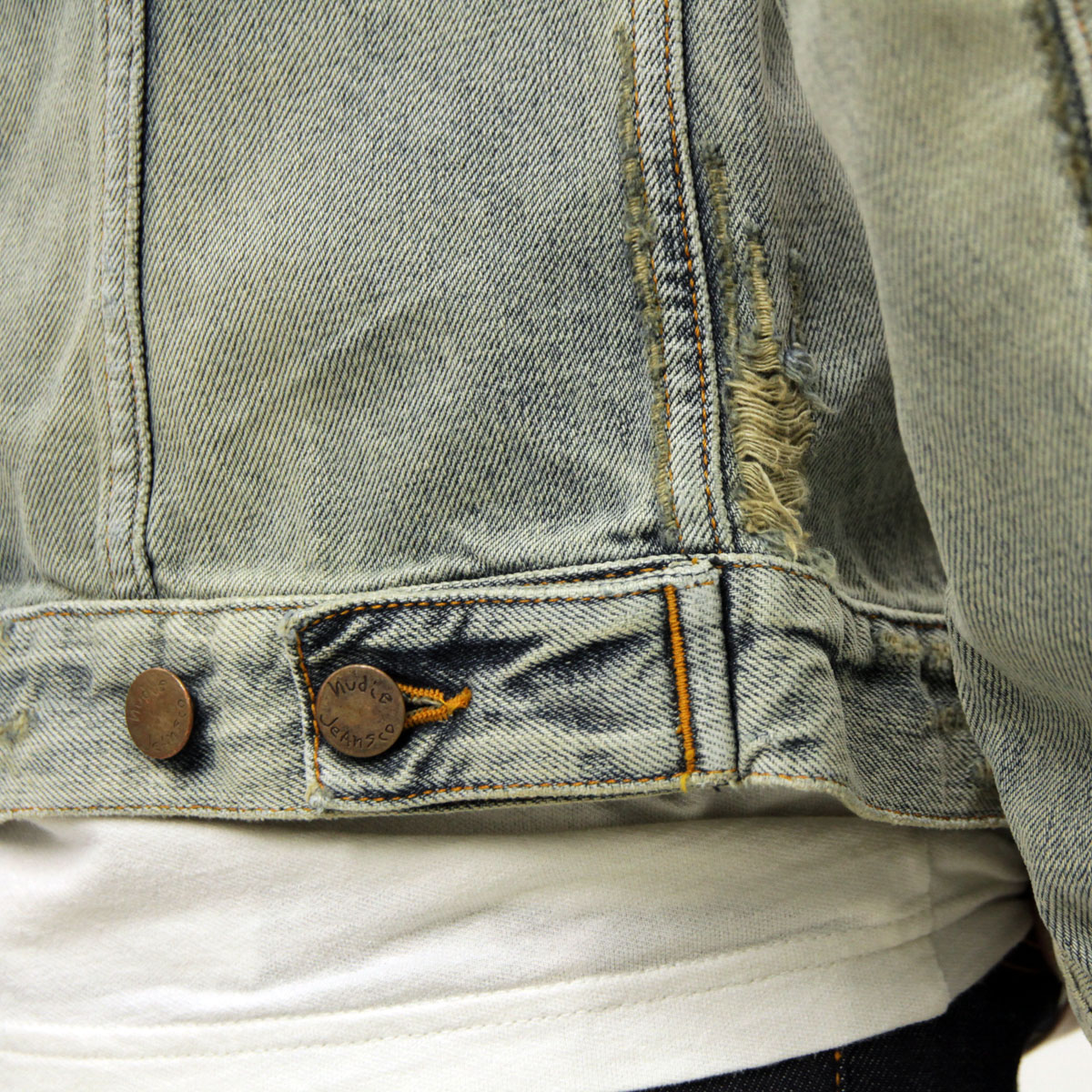�̡��ǥ��������� �������� ��� ��������Ź Nudie Jeans ���㥱�å�  �ǥ˥ॸ�㥱�å� KENNY SALVATORE REPLICA DENIM JACKET 160586 B26 DENIM A62B B1C C1D D4E E07F