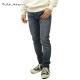 ̡ǥ ˡ  Ź Nudie Jeans ܥȥॹ ѥ SKINNY LIN DENIM JEANS DARK BLUE NAVY 072 113169 A62B B1C C2D D1E E06F