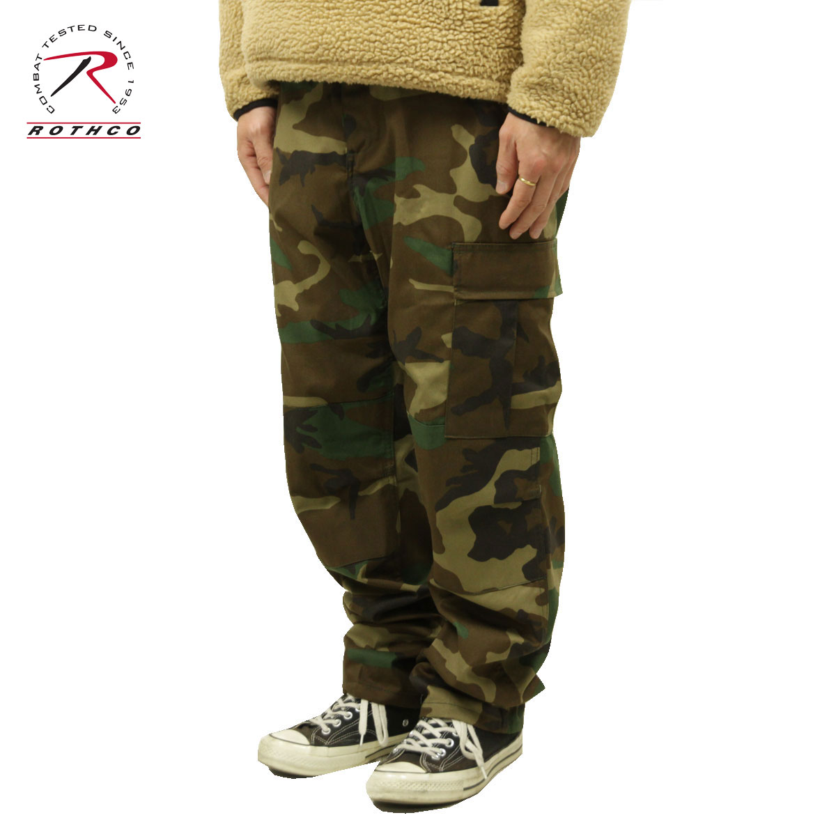  º ѥ   ROTHCO BDU ѥ ܥȥॹ ROTHCO CAMO TACTICAL BDU PANTS WOODLAND CAMO 7941 A98B B1C C2D D3E E05F
