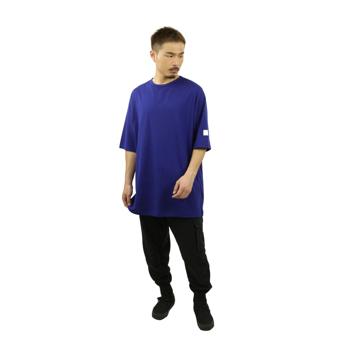 磻꡼  ȾµT  Y-3 åȥ 롼ͥå  LOOSE FIT BOXY SHORT SLEEVE TEE IB4802 MYSTERY INK