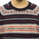 ���������롼 �������� ��� ������ J.CREW ���롼�ͥå���������  LAMBSWOOL FAIR ISLE SWEATER H1950 A38B B1C C1D D7E E06F