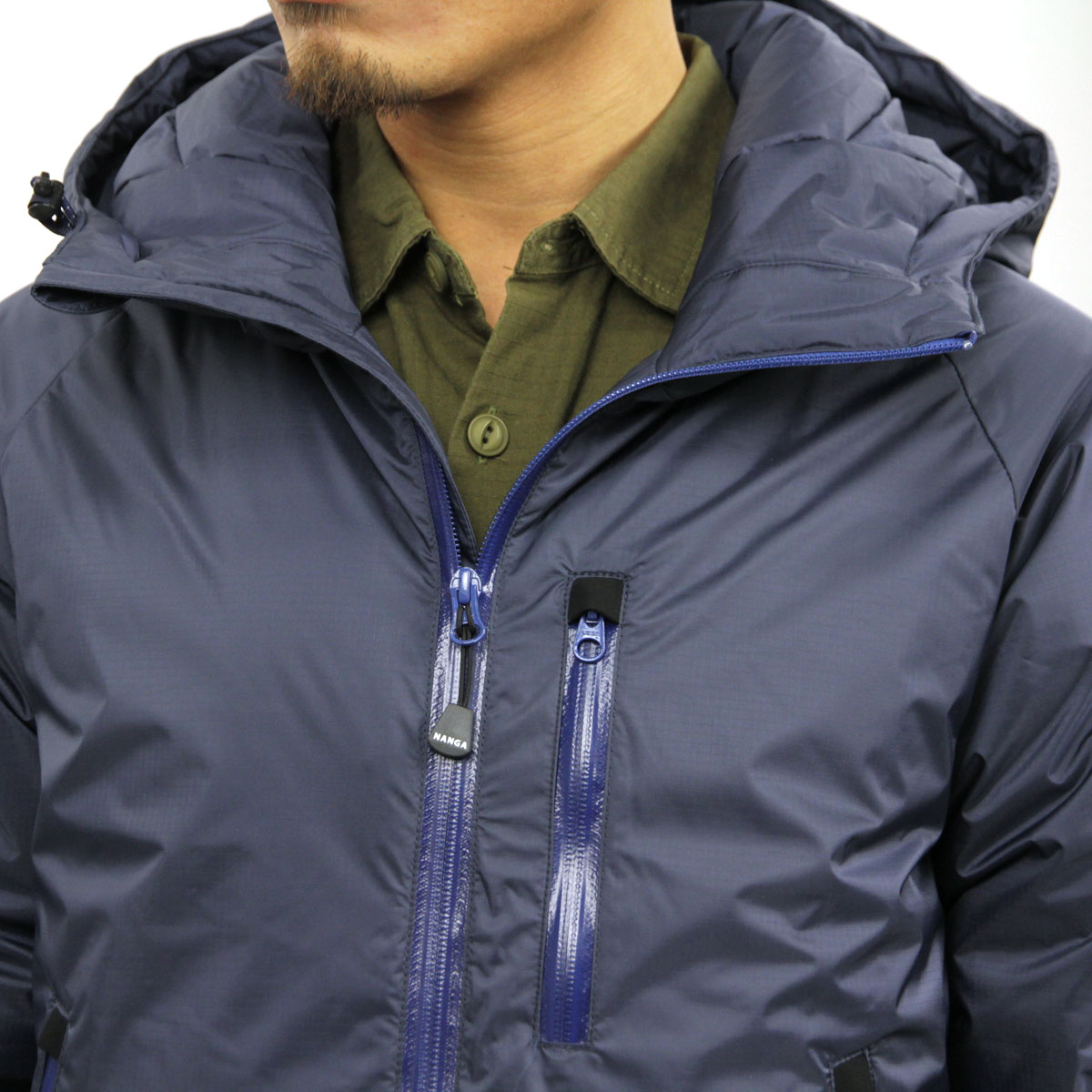ʥ NANGA Ź   󥸥㥱å AURORA DOWN JACKET NAVY A16B B1C C1D D4E E06F