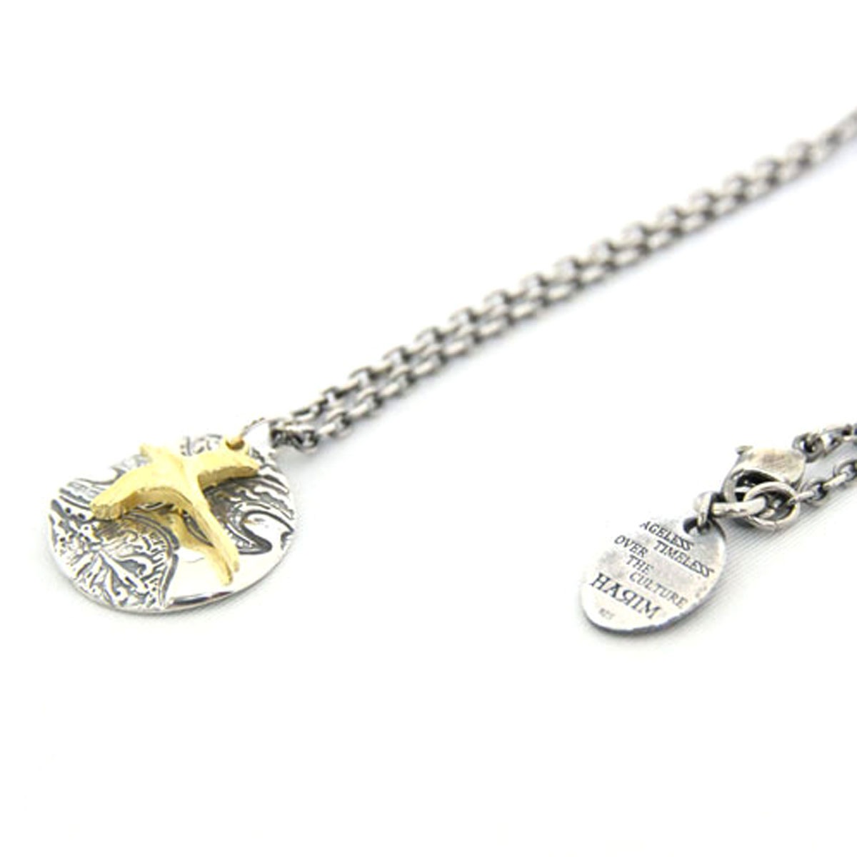 ϥ HARIM Ź ͥå쥹 ARABESQUE SKY & BIRD PENDANT NECKLACE HRP009SV A82B B3C C3D D8E E13F