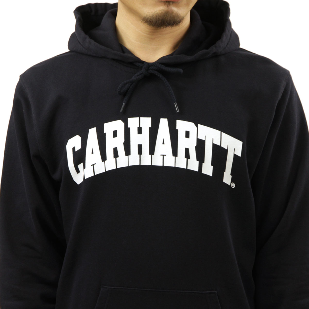 �����ϡ��� �ѡ����� ��� ������ CARHARTT WIP �ץ륪���С��ѡ����� HOODED UNIVERSITY SWEATSHIRT DARK NAVY / WHITE I028958 00B AB0B B1C C1D D5E E06F