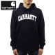 �����ϡ��� �ѡ����� ��� ������ CARHARTT WIP �ץ륪���С��ѡ����� HOODED UNIVERSITY SWEATSHIRT DARK NAVY / WHITE I028958 00B AB0B B1C C1D D5E E06F