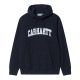 �����ϡ��� �ѡ����� ��� ������ CARHARTT WIP �ץ륪���С��ѡ����� HOODED UNIVERSITY SWEATSHIRT DARK NAVY / WHITE I028958 00B AB0B B1C C1D D5E E06F