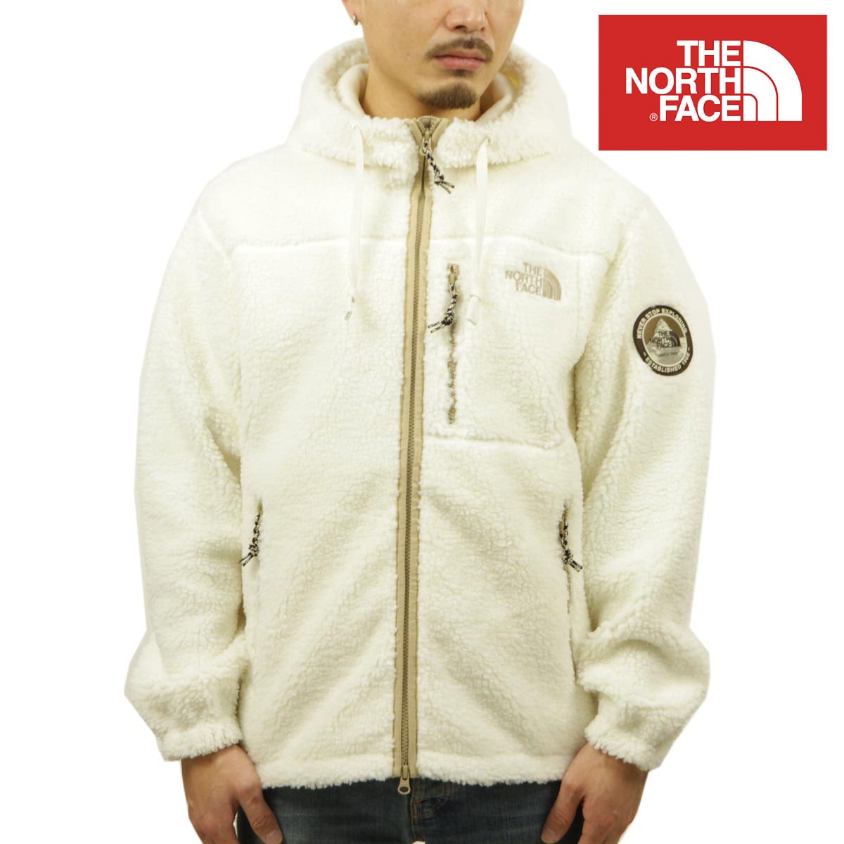 THE NORTH FACE フリースジャケット クリーム THE NORTH FACE ブルゾン アウター 国内未発売 FACE(ザ・ノース