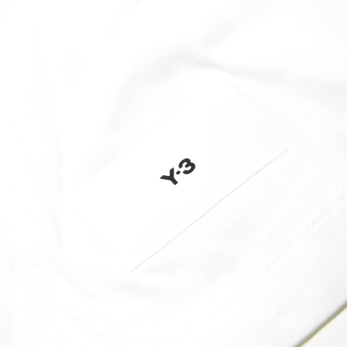 磻꡼  ȾµT  Y-3 åȥ 롼ͥå  RELAXED LOOSE FIT SHORT SLEEVE TEE IB4787 CORE WHITE