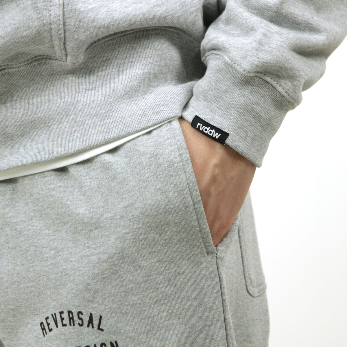 ��С����� ��� �������åȥѥ�� ��������Ź REVERSAL �ܥȥॹ ���� LOGO FLEECE SWEAT PANTS GY GREY