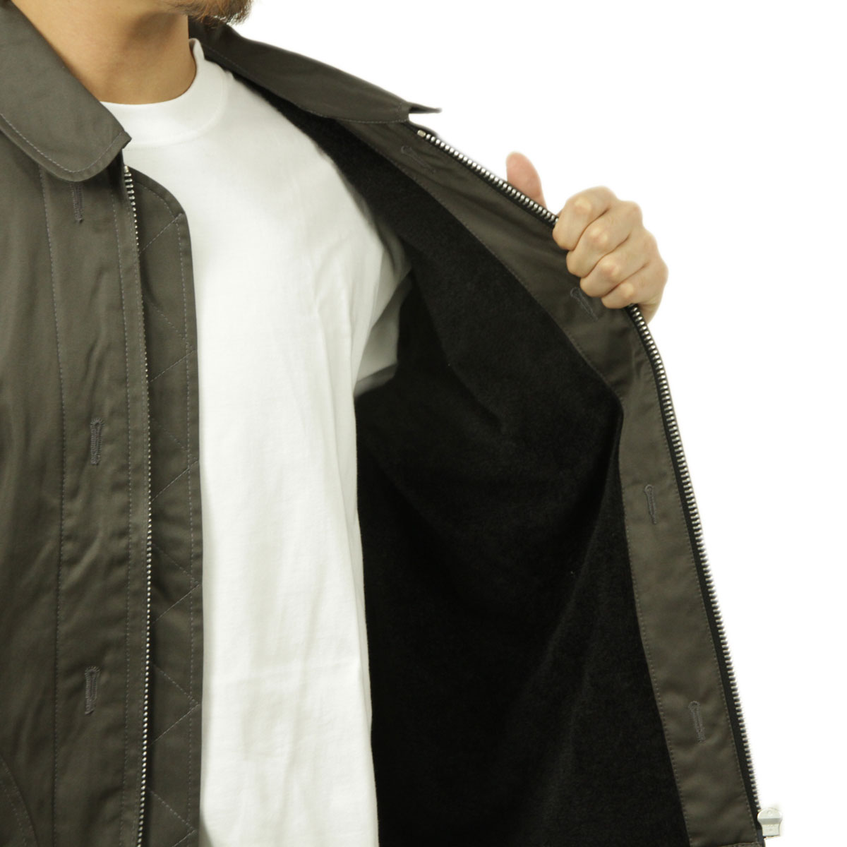 ��˥ե����� �����ȥɥ� ����������� ��� �ե饤�ȥ��㥱�å� ��������Ź UNFRM OUTDOOR STANDARD ���åץ��å� �������� VENTILE FLIGHT JACKET AW-1151-SU SUMI