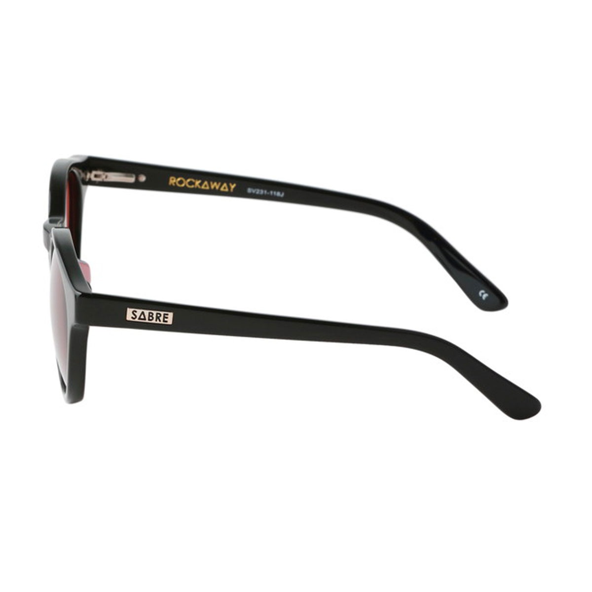 �����С� SABRE ��������Ź ���󥰥饹 �᤬�� ROCKAWAY GLOSS BLACK FRAME MAROON LENS SUNGLASS SV231-118J A55B B3C C3D D1E E13F