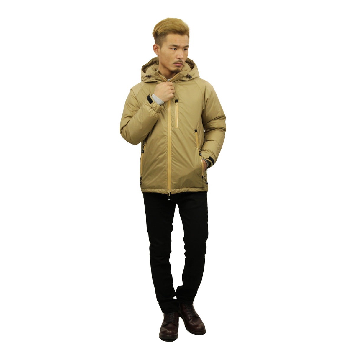 ʥ NANGA Ź   󥸥㥱å AURORA DOWN JACKET BEIGE A16B B1C C1D D4E E18F
