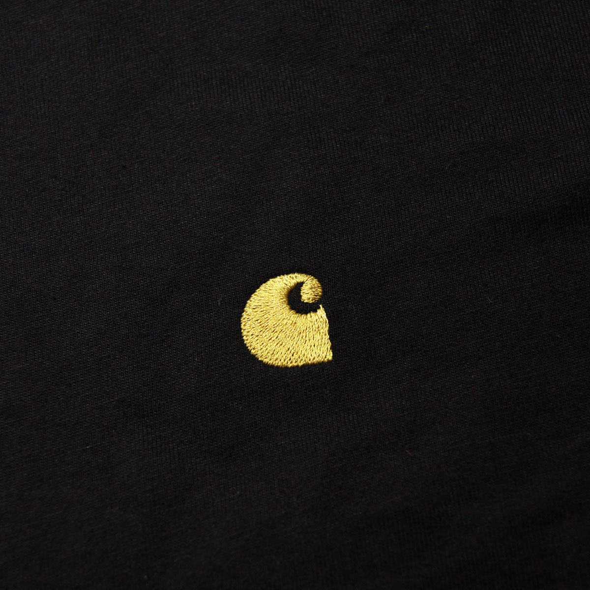 カーハート Tシャツ メンズ 正規販売店 Carhartt Wip 半袖tシャツ ロゴtシャツ Short Sleeve Chase T Shirt Black Gold I 00fxx Ab0b B1c C1d D1e E13f Carhartt Wip カーハート Wip Recollection レコレクション Online Shop