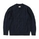 �̡��ǥ��������� �������� ��� ��������Ź Nudie Jeans �����֥��Ԥߥ˥å� DIDRIK BRAIDED CABLE KNIT SWEATER INDIGO B21 150488 A62B B1C C1D D7E E07F