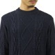 �̡��ǥ��������� �������� ��� ��������Ź Nudie Jeans �����֥��Ԥߥ˥å� DIDRIK BRAIDED CABLE KNIT SWEATER INDIGO B21 150488 A62B B1C C1D D7E E07F