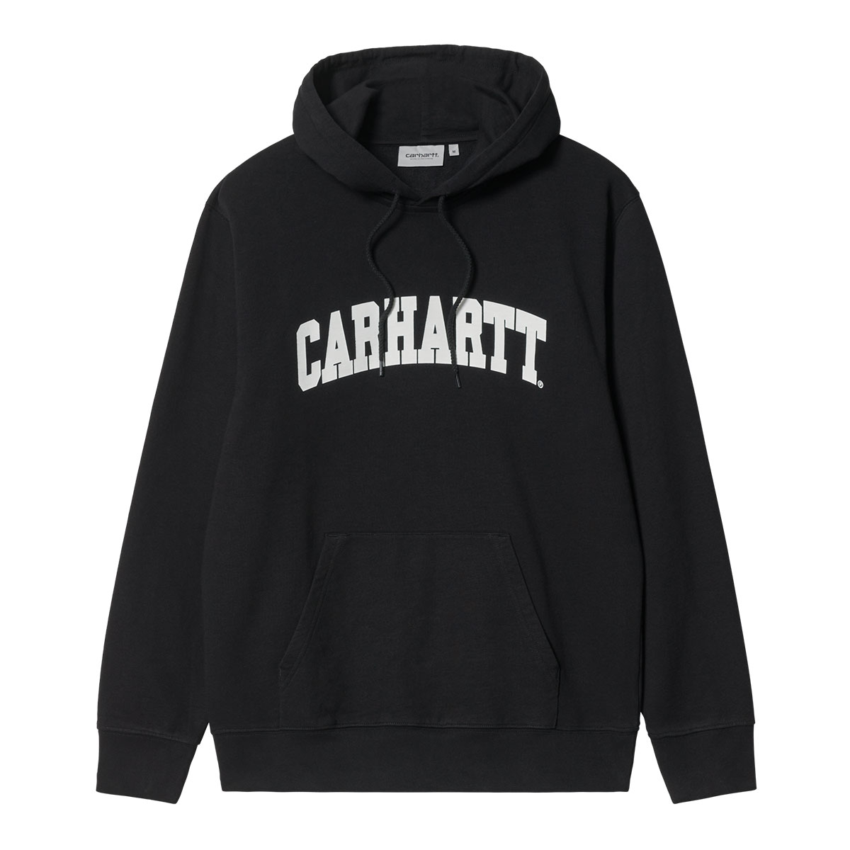 �����ϡ��� �ѡ����� ��� ������ CARHARTT WIP �ץ륪���С��ѡ����� HOODED UNIVERSITY SWEATSHIRT BLACK / WHITE I028958 0D2 AB0B B1C C1D D5E E13F