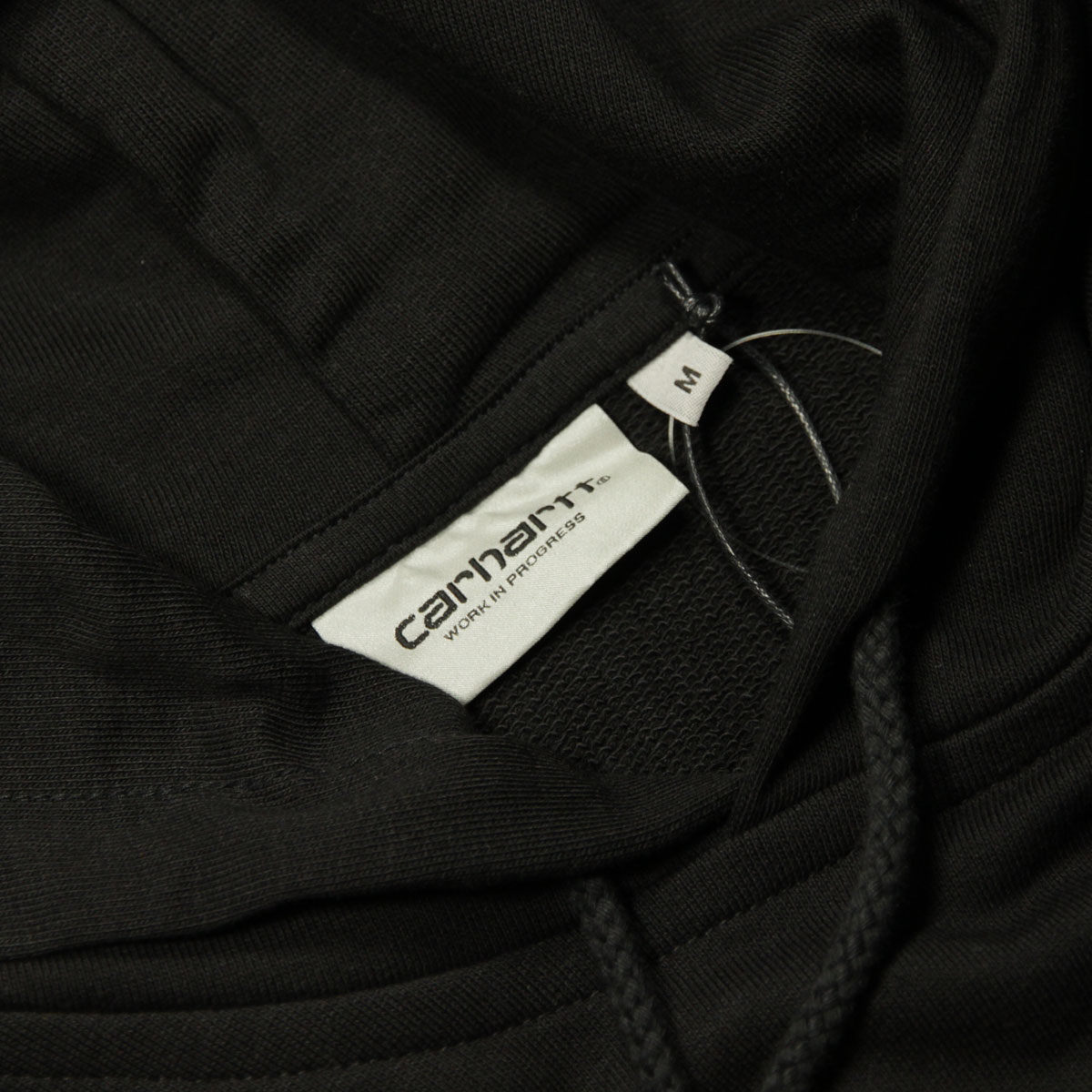 �����ϡ��� �ѡ����� ��� ������ CARHARTT WIP �ץ륪���С��ѡ����� HOODED UNIVERSITY SWEATSHIRT BLACK / WHITE I028958 0D2 AB0B B1C C1D D5E E13F