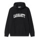 �����ϡ��� �ѡ����� ��� ������ CARHARTT WIP �ץ륪���С��ѡ����� HOODED UNIVERSITY SWEATSHIRT BLACK / WHITE I028958 0D2 AB0B B1C C1D D5E E13F