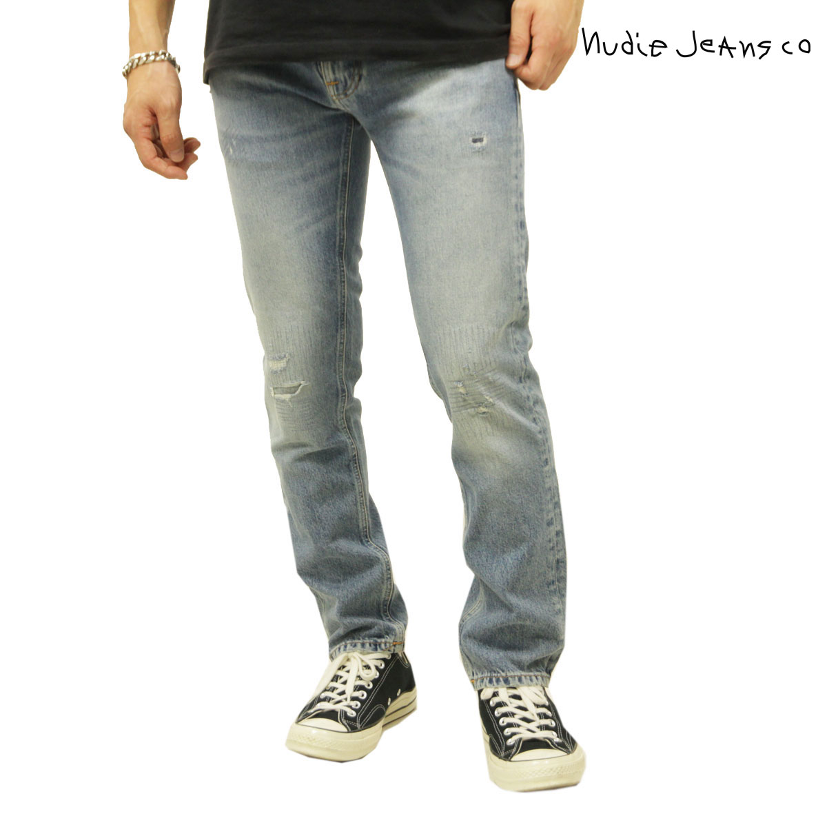 �̡��ǥ��������� ����ե��� ��� ��������Ź Nudie Jeans �ܥȥॹ �ǥ˥�ѥ�� �����ѥ� THIN FINN DENIM JEANS FAVORITE WORN 1133170 A62B B1C C2D D1E E07F