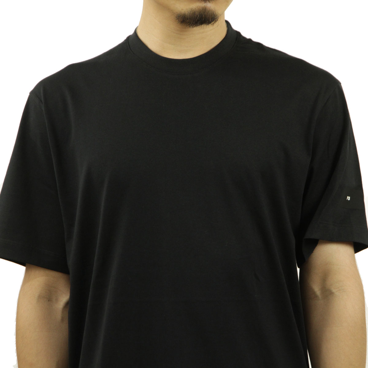 磻꡼  ȾµT  Y-3 åȥ 롼ͥå  RELAXED LOOSE FIT SHORT SLEEVE TEE H44798 BLACK